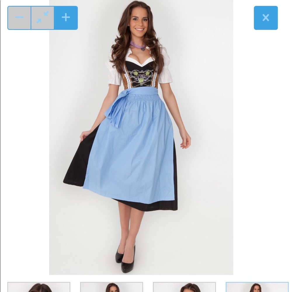 Traditional German drindl